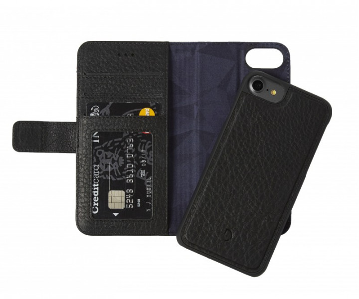 Чохол DECODED Leather 2-in-1 Wallet для Iphone 7 Black
