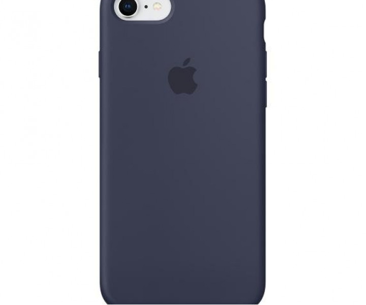 Чохол Apple Silicone Case для iPhone 8/7 Midnight Blue (MQGM2)