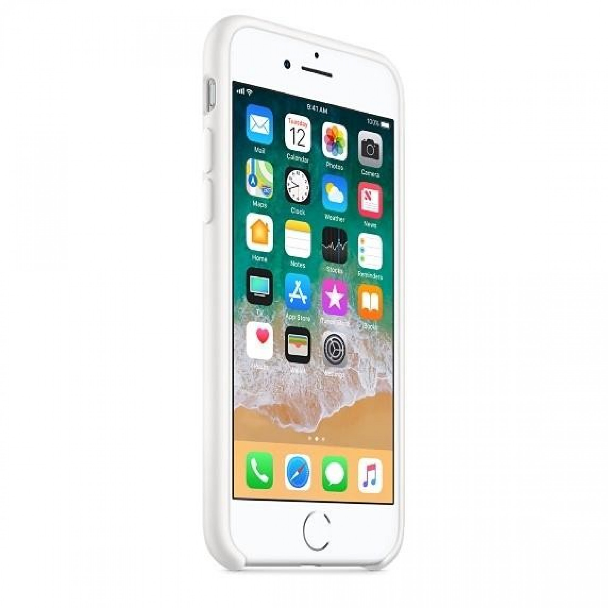 Чохол Apple Silicone Case для iPhone 8/7 White (MQGL2)