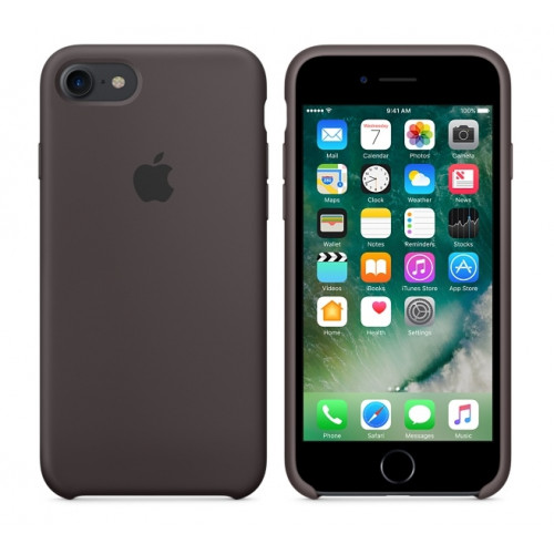 Чохол Apple iPhone 7 Silicone Case - Cocoa (MMX22)