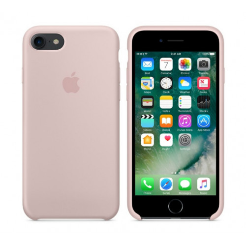 Чохол Apple iPhone 7 Silicone Case - Pink Sand (MMX12)