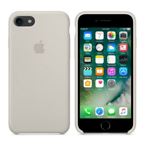 Чохол Apple iPhone 7 Silicone Case - Stone (MMWR2)