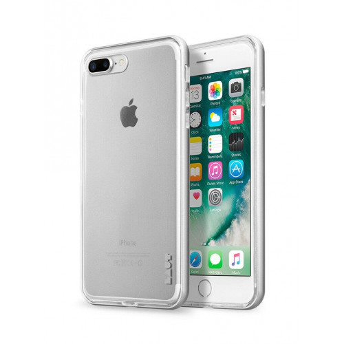 Чохол LAUT EXO-FRAME Aluminium bampers Silver для iPhone 7 Plus (LAUT_IP7P_EX_SL)