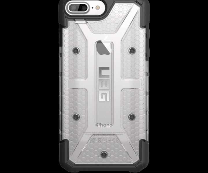 Чохол Urban Armor Gear iPhone 8Plus/ 7 Plus/6s Plus Ice (Transparent) (IPH7/6SPLS-L-IC)