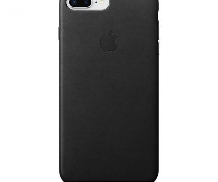 Оригинальный чехол Apple Leather Case для iPhone 8 Plus/7 Plus Black (MQHM2)