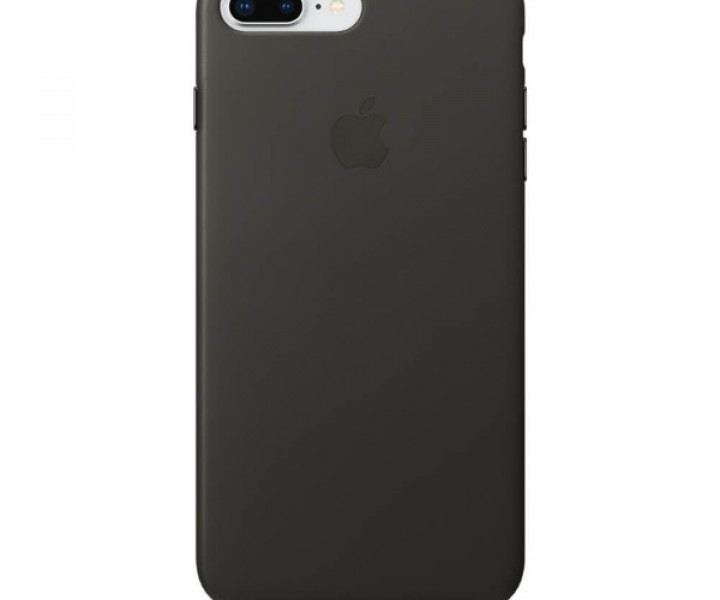 Чохол Apple Original Leather Case Gray для iPhone 7 Plus / 8 Plus