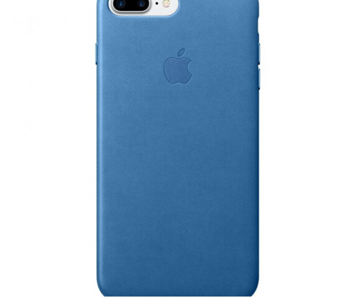 Чохол Apple Original Leather Case Sea Blue для iPhone 7 Plus/8 Plus