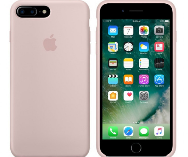 Чохол Silicone Case Pink Sand для iPhone 7 Plus