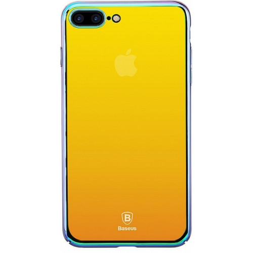 Чохол Baseus Glass Case для iPhone 7 Plus Stream Gold
