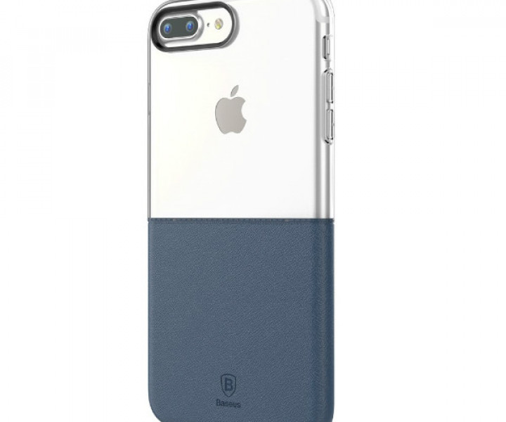 Чохол Baseus Half to Half Dark Blue для iPhone 7 Plus