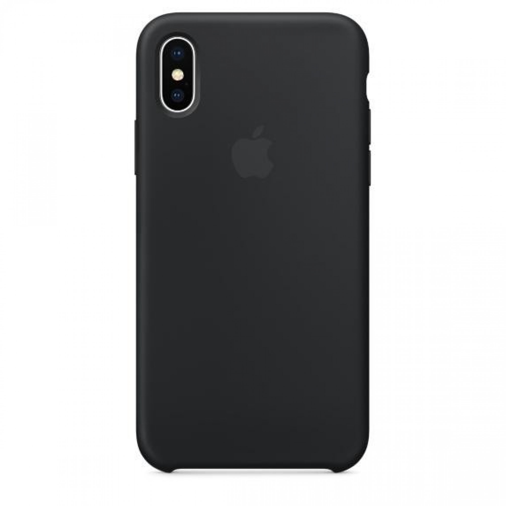 Оригінальний чохол Apple Siliсone Case для iPhone X Black (MQT12)