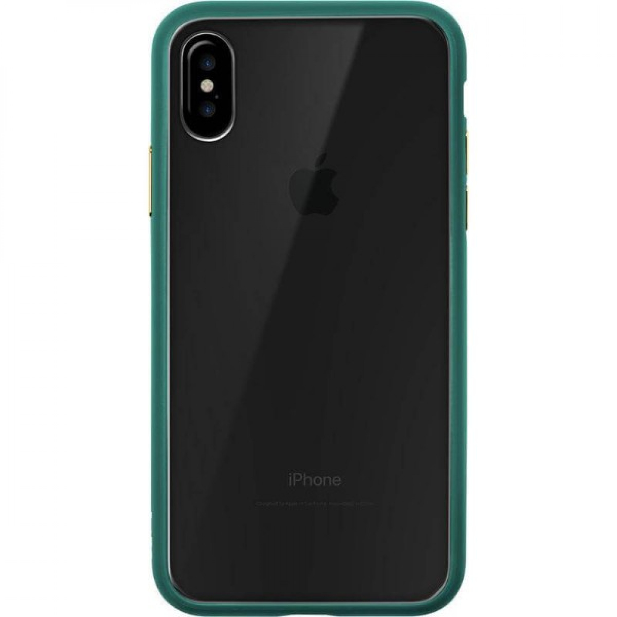 Чохол LAUT ACCENTS для iPhone X Green (LAUT_iP8_AC_GN)
