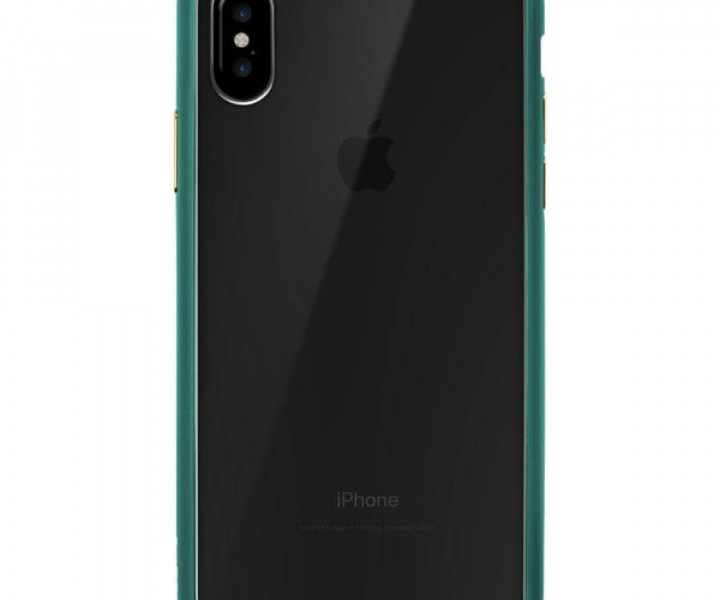 Чохол LAUT ACCENTS для iPhone X Green (LAUT_iP8_AC_GN)