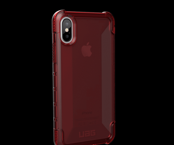 Чохол Urban Armor Gear iPhone X Plyo Crimson (IPHX-Y-CR)