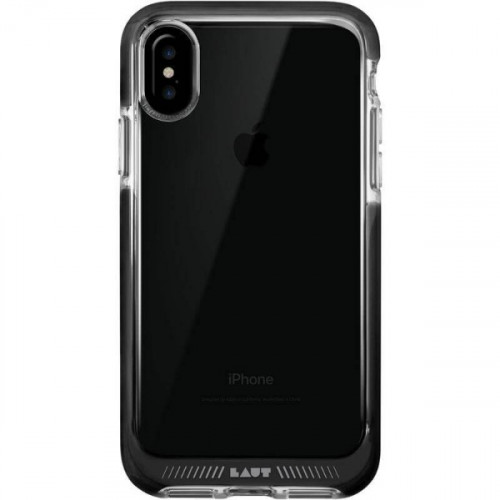 Чохол LAUT FLURO для iPhone X Black (LAUT_iP8_FR_BK)
