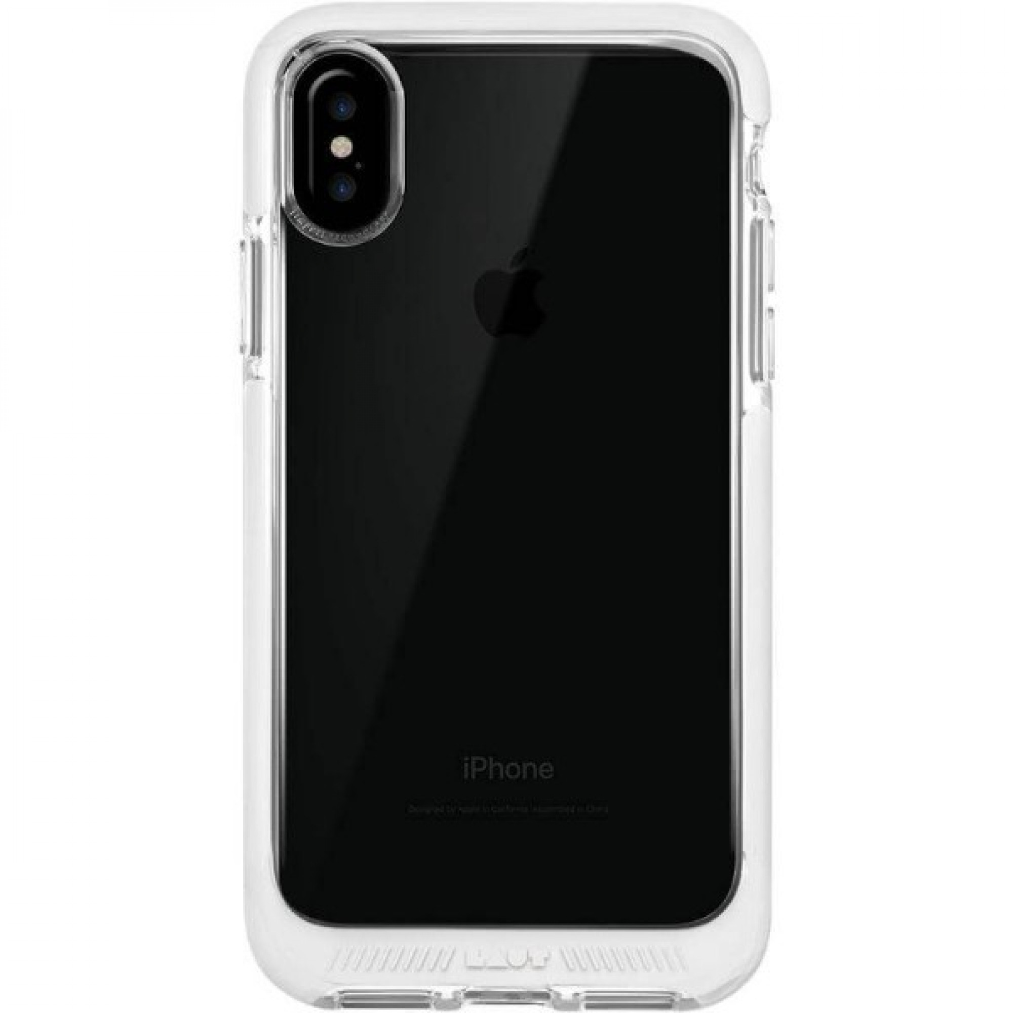 Чохол LAUT FLURO для iPhone X White (LAUT_iP8_FR_W)