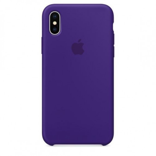 Оригинальный чехол Apple Siliсone Case для iPhone X Ultra Violet (MQT72)