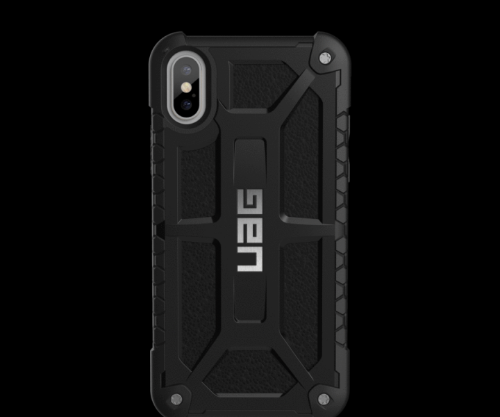 Чохол Urban Armor Gear iPhone X Monarch Black (IPHX-M-BLK)