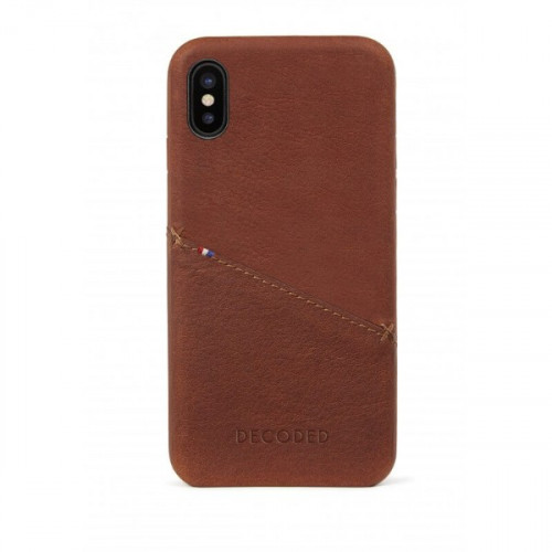 Чохол Decoded Leather Back для iPhone X Brown (D7IPOXBC3CBN)