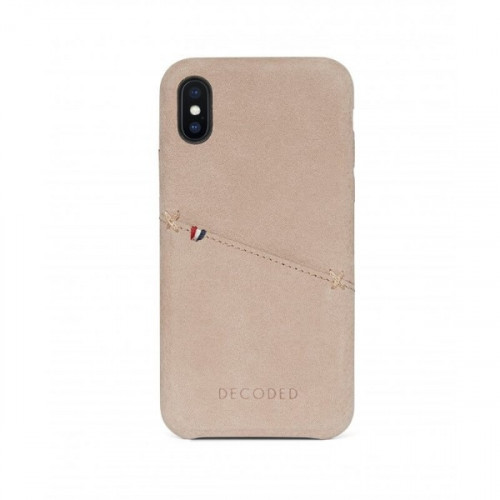 Чохол Decoded Leather Back для iPhone X Crema (D7IPOXBC3NL)
