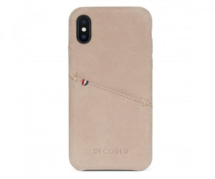 Чохол Decoded Leather Back для iPhone X Crema (D7IPOXBC3NL)