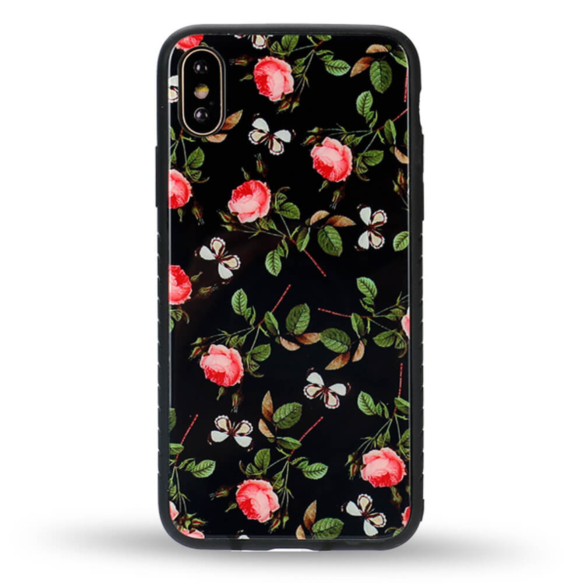 Чохол WK Design Glass LL02 Rose для iPhone X