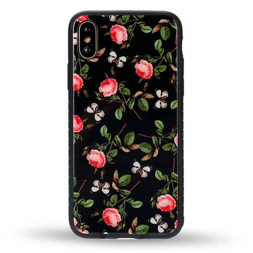 Чохол WK Design Glass LL02 Rose для iPhone X