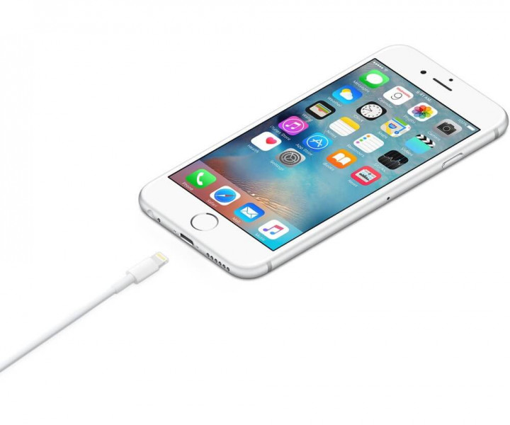 Кабель Apple Lightning 1m (MD818) (Без коробки)