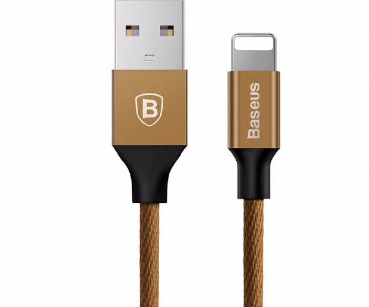 Кабель Baseus Yiven 1.2m Lightning Coffee