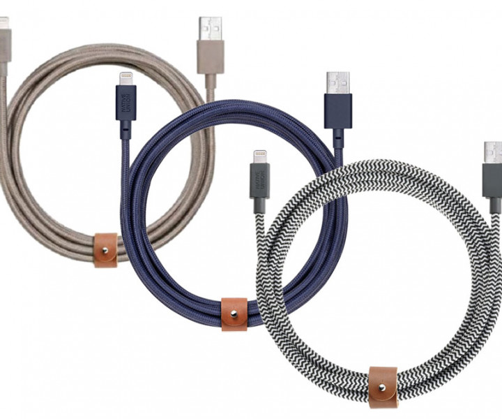 Кабель Native Union Belt Cable Lightning Zebra V2 