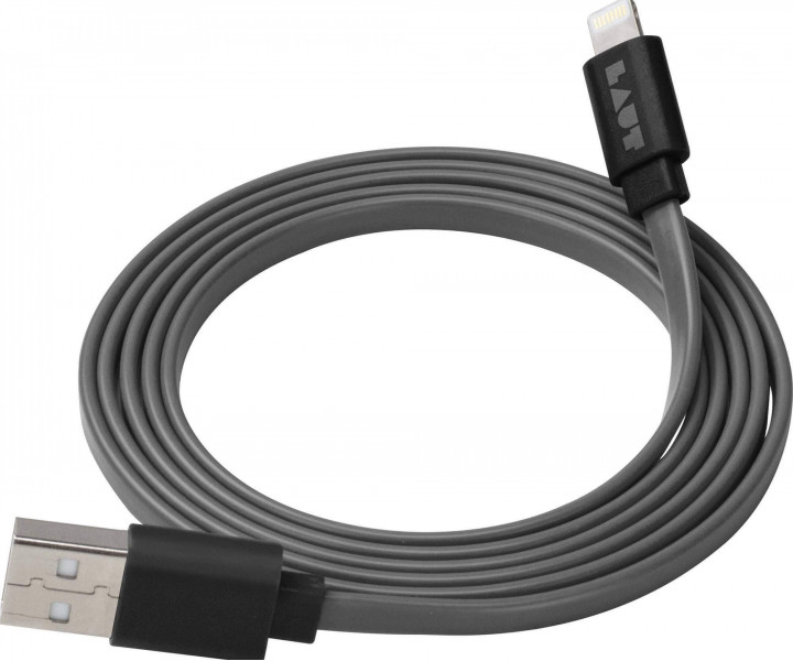 Кабель LAUT LINK Lightning 120cm Blaсk (LAUT_LK_LTN1.2_BK)