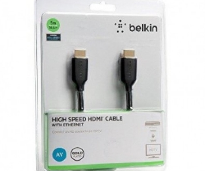 Кабель Belkin HDMI 1.5м Black (AV10150bf1.5M-M) (AV10150BF1.5M-M)