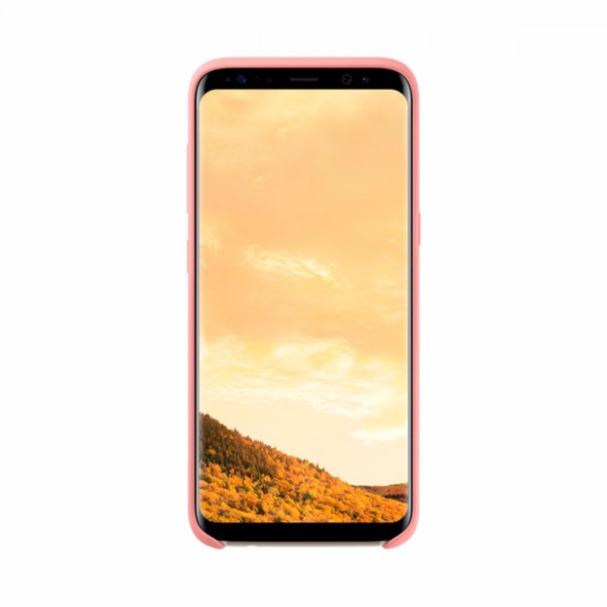 Чохол Silicone Cover для Samsung Galaxy S8 Pink