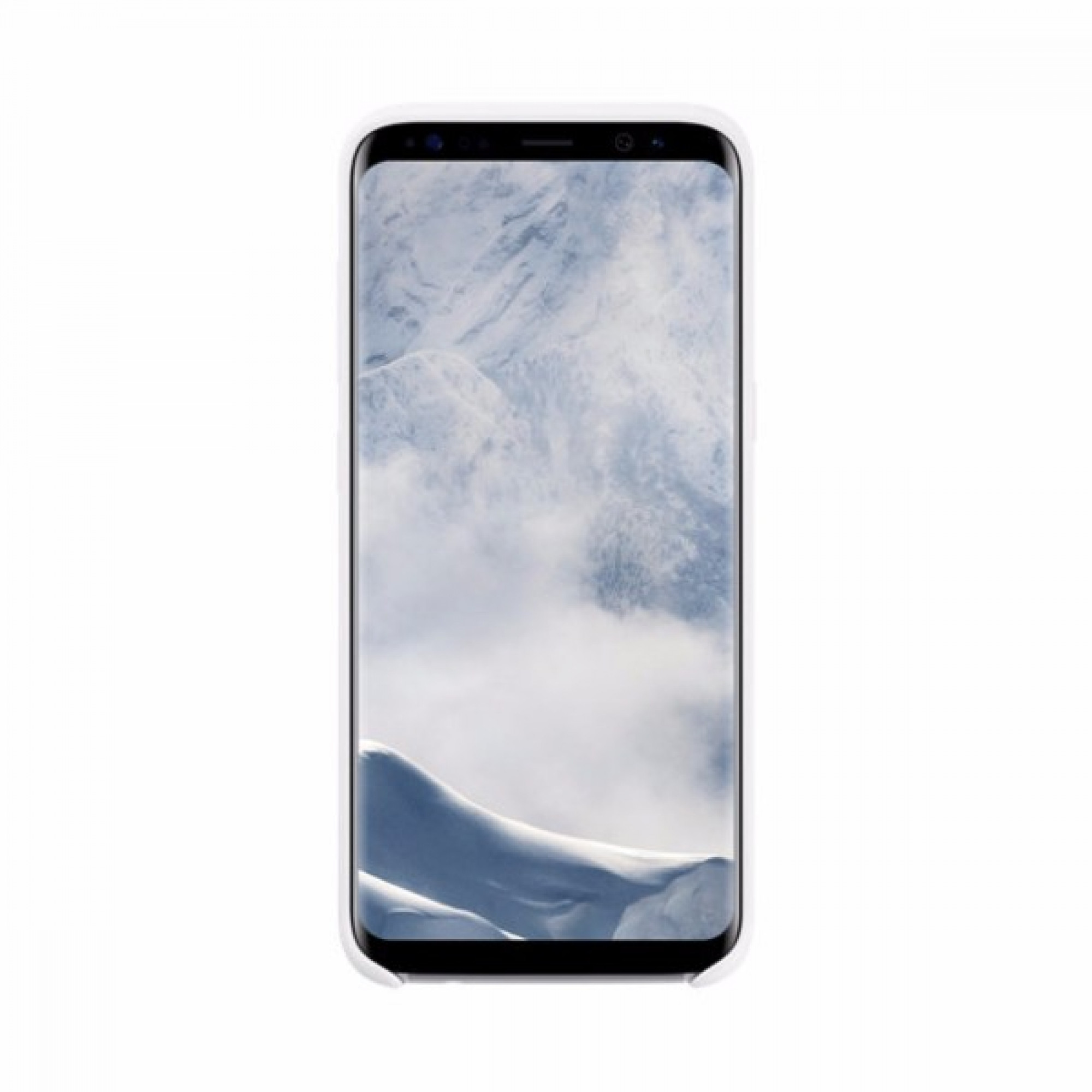 Чохол Silicone Cover для Samsung Galaxy S8 White