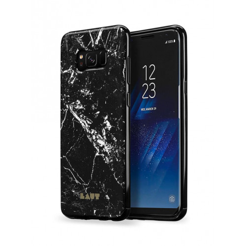 Чохол LAUT HUEX ELEMENTS для Samsung Galaxy S8 Marble Black (LAUT_S8_HXE_MB)