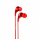 Наушники Remax RM-569 Wire Earphone Red