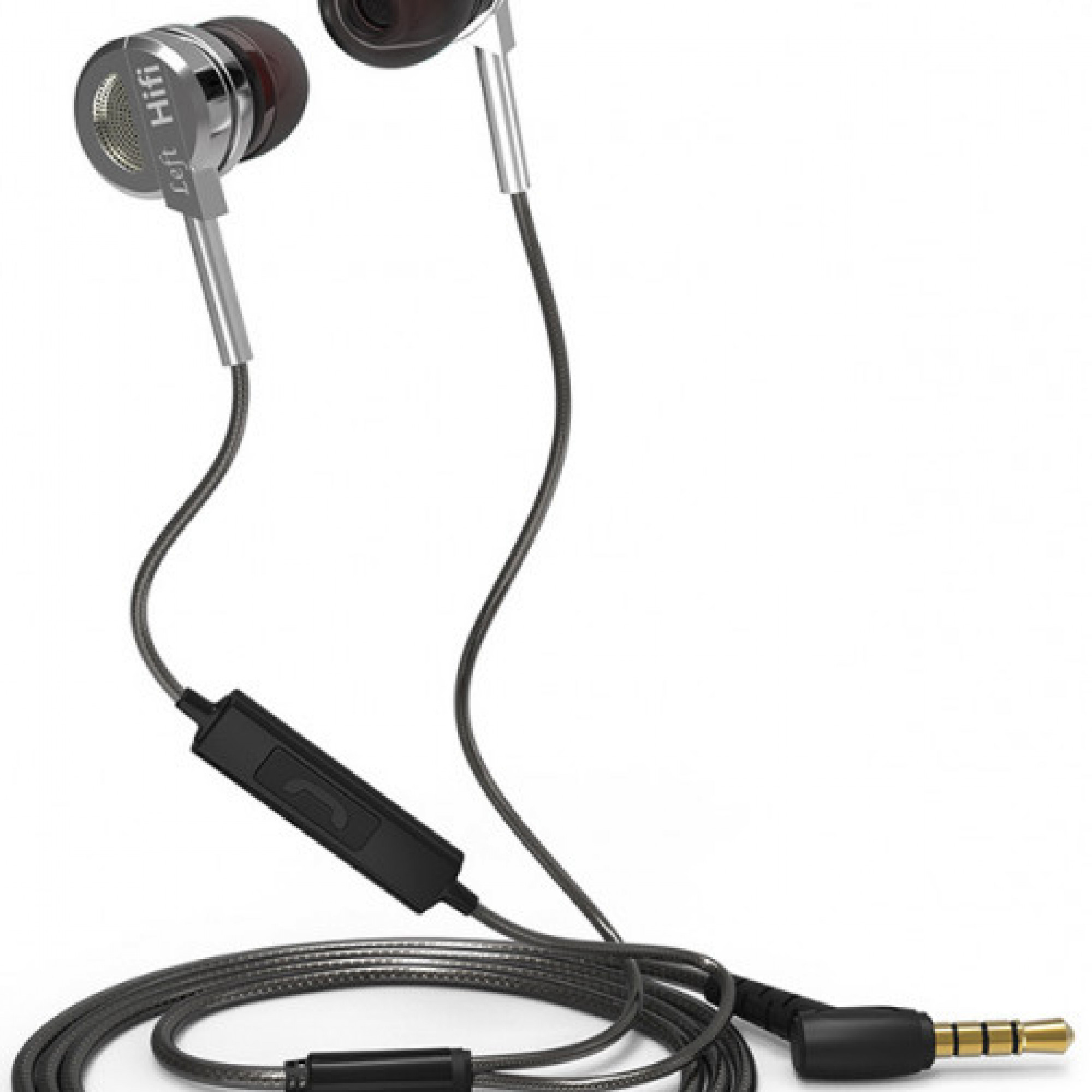 Наушники QKZ DM9 Mic Silver