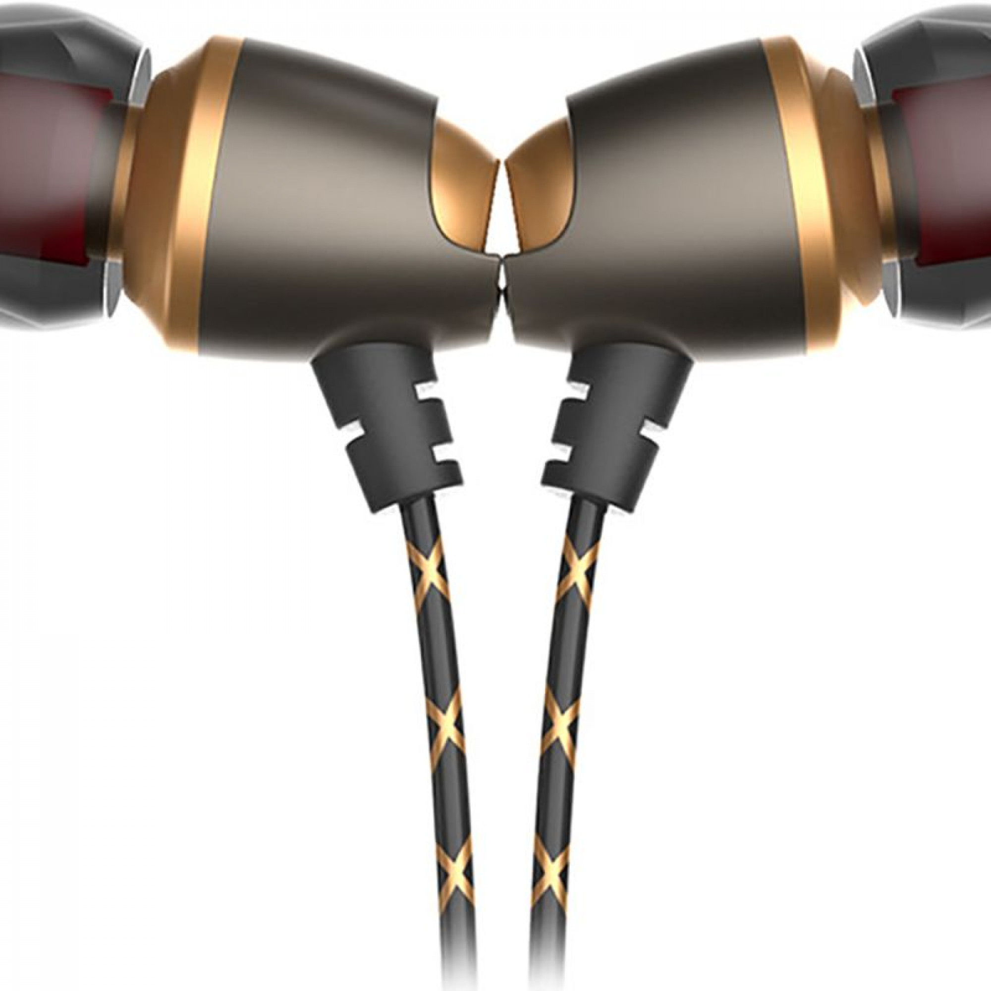 Наушники QKZ DM11 Mic Gold