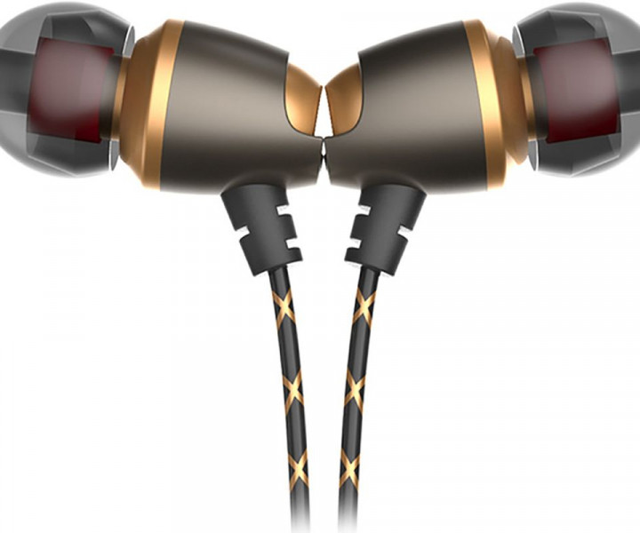 Наушники QKZ DM11 Mic Gold