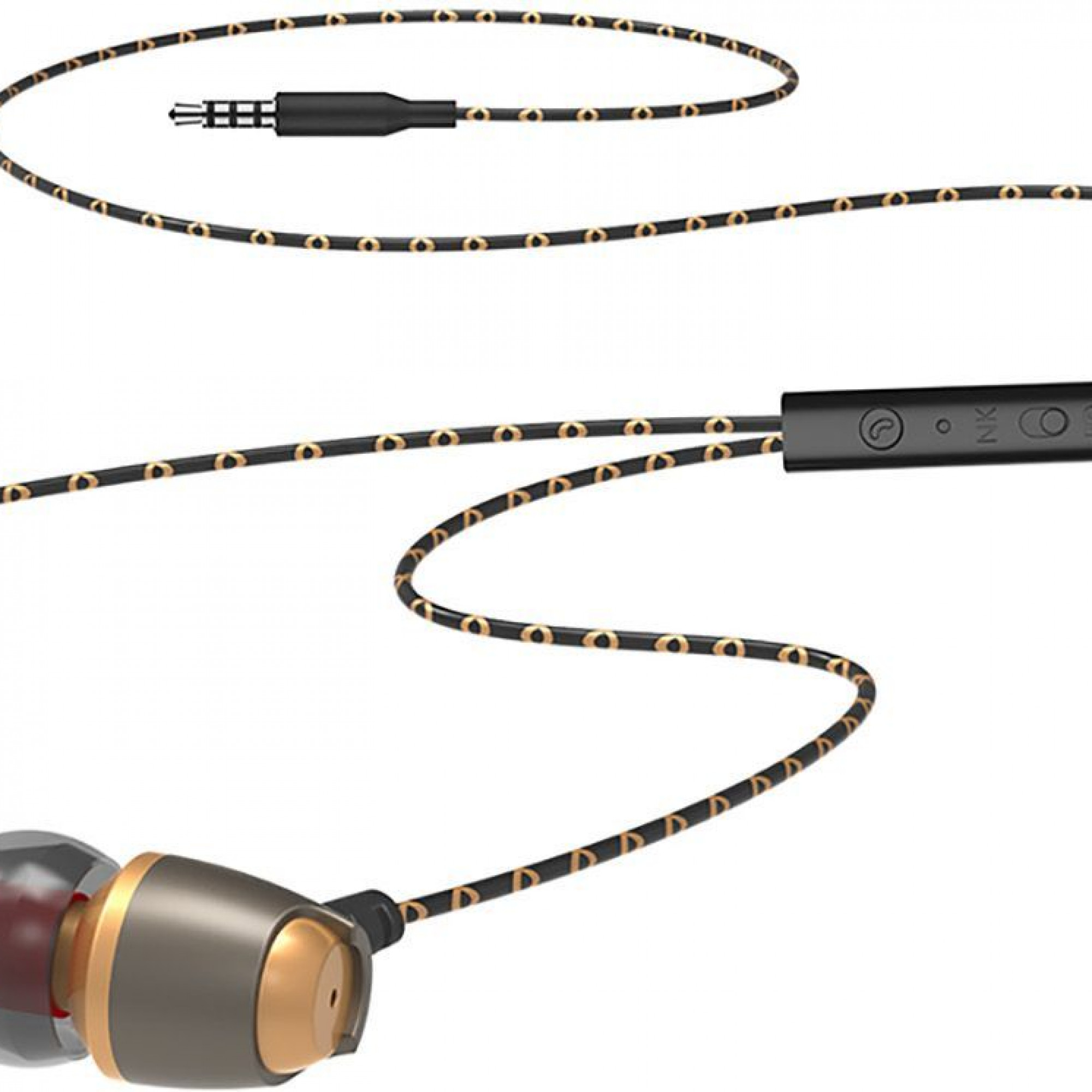 Наушники QKZ DM11 Mic Gold