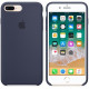 Оригінальний чохол Apple Silicone Case для iPhone 8 Plus / 7 Plus Midnight Blue (MQGY2)