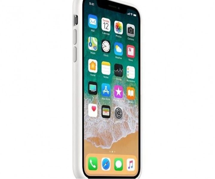 Оригінальний чохол Apple Siliсone Case для iPhone X White (MQT22)