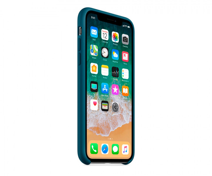 Оригинальный чехол Apple Siliсone Case для iPhone X Cosmos Blue (MR6G2)