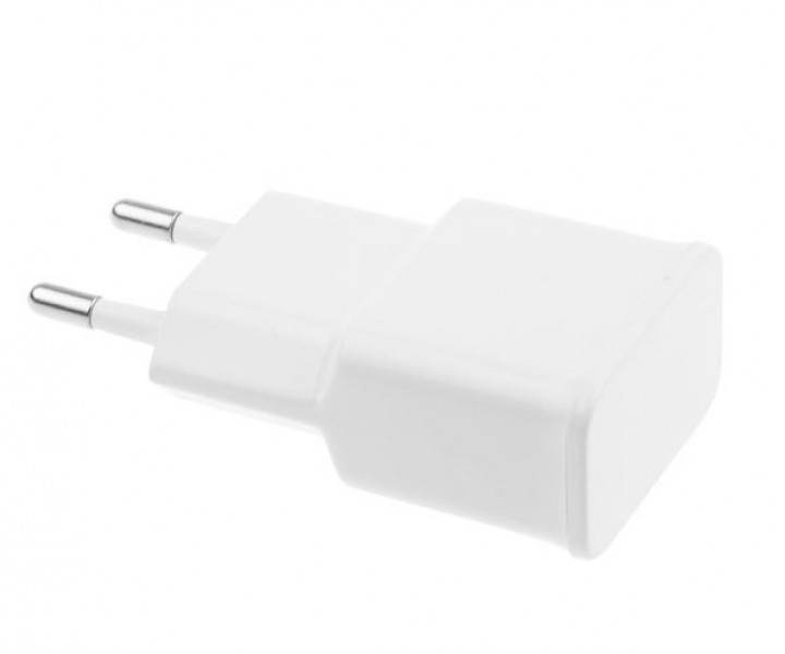 Универсальное зарядное устройство адаптер на 2 USB порта 2A, цвет белый для iPhone 4/4s/5/5s 