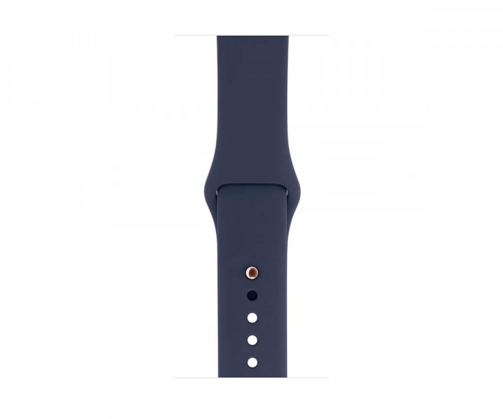 Apple Watch Series 1 42mm Rose Gold Aluminum Case with Midnight Blue Sport Band (MNNM2)