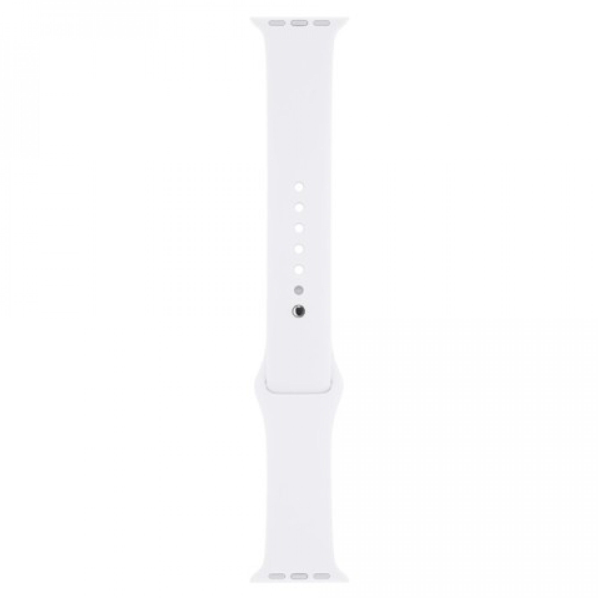 Apple Watch 38mm Stainless Steel with White Sport Band (MJ302) CPO