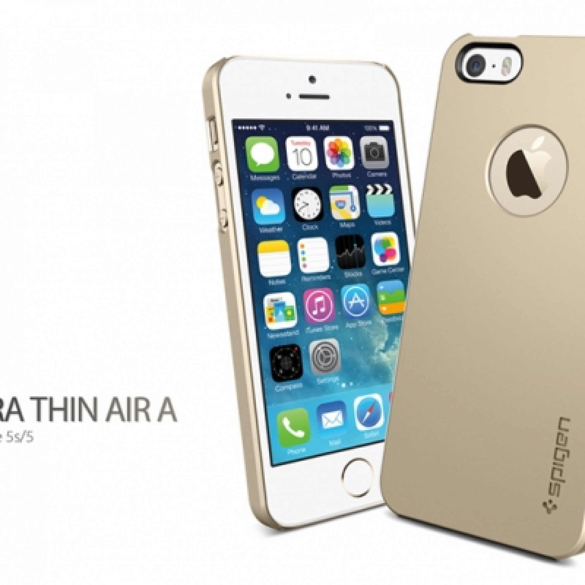 Чохол SGP Ultra Thin Air A Champagne Gold на iPhone 5 / 5S