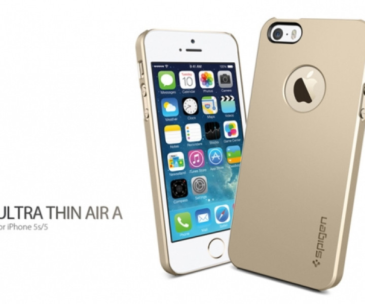 Чохол SGP Ultra Thin Air A Champagne Gold на iPhone 5 / 5S