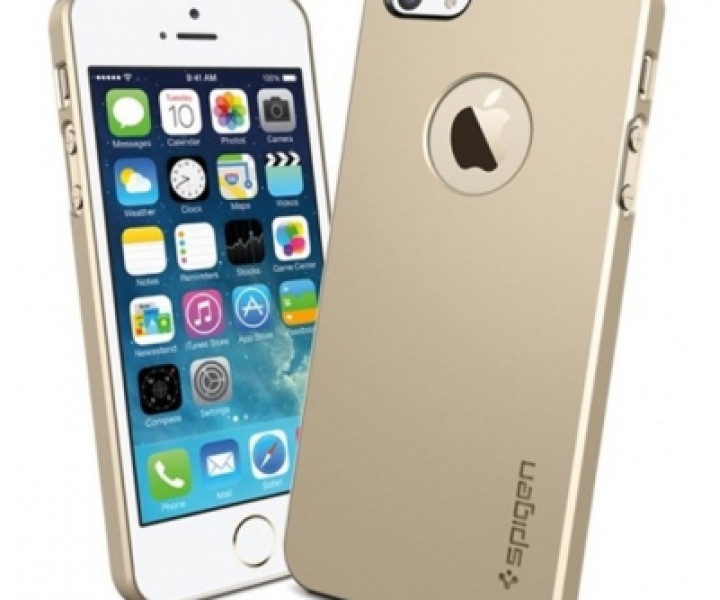 Чохол SGP Ultra Thin Air A Champagne Gold на iPhone 5 / 5S