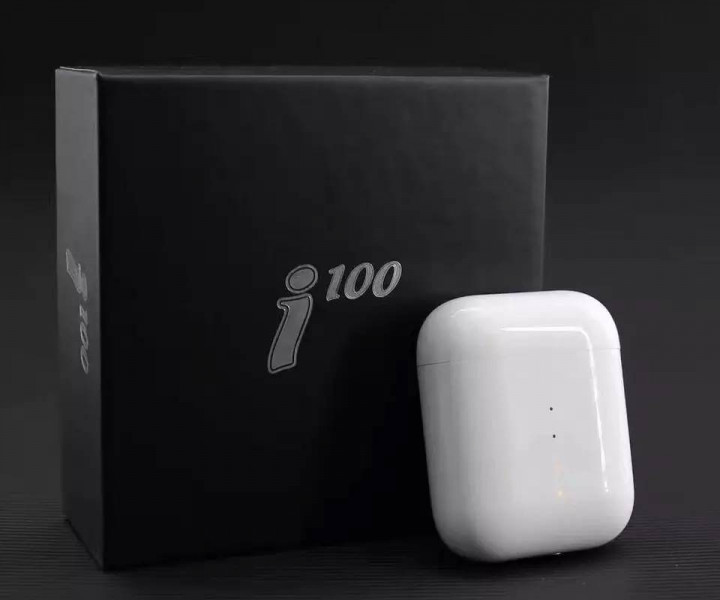 Наушники Bluetooth IMETECH i100 с боксом White беспроводные